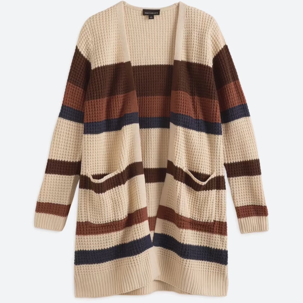 Fortune + Ivy Emmerson Long Sleeve Cardigan